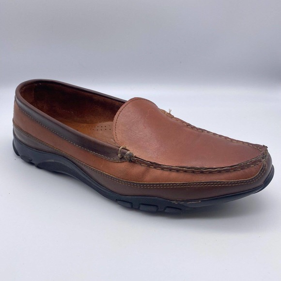Allen Edmonds Other - Allen Edmonds Mens Brown Boulder Driving Moccasin Loafer Leather 10.5 E (Wide)